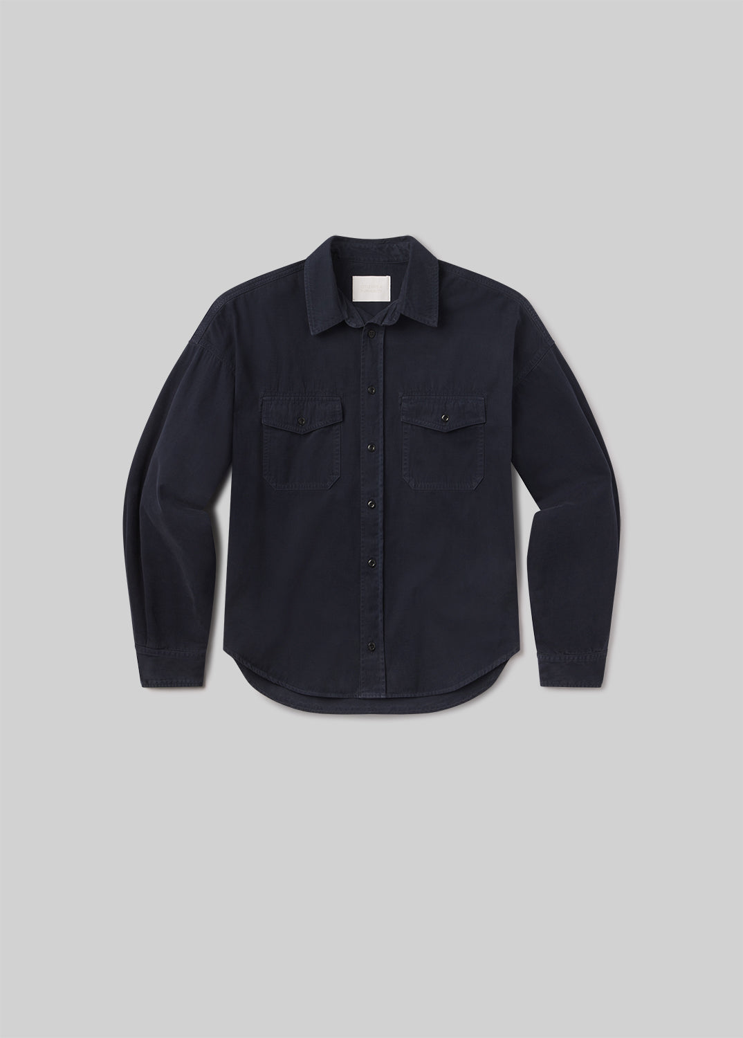 Shigoto Shirt in Navy flat