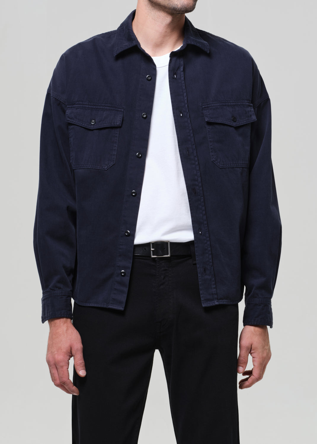 Shigoto Shirt in Navy – Citizens of Humanity