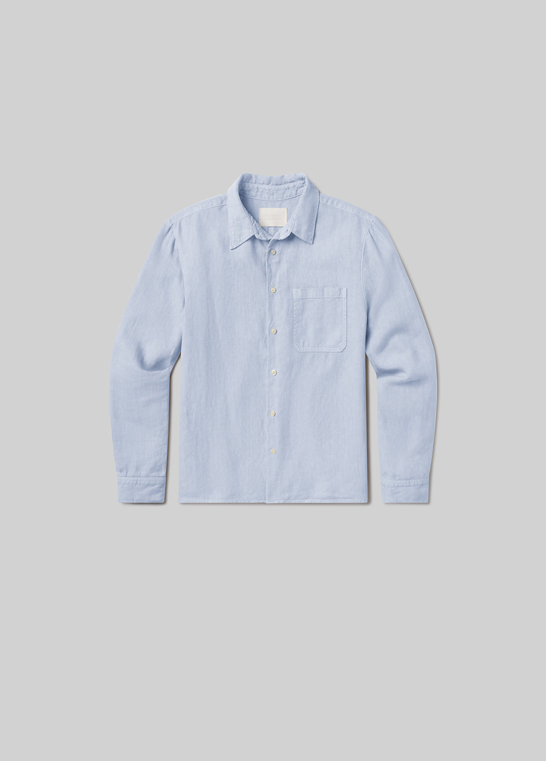 Single Pocket Workshirt in Glint flat