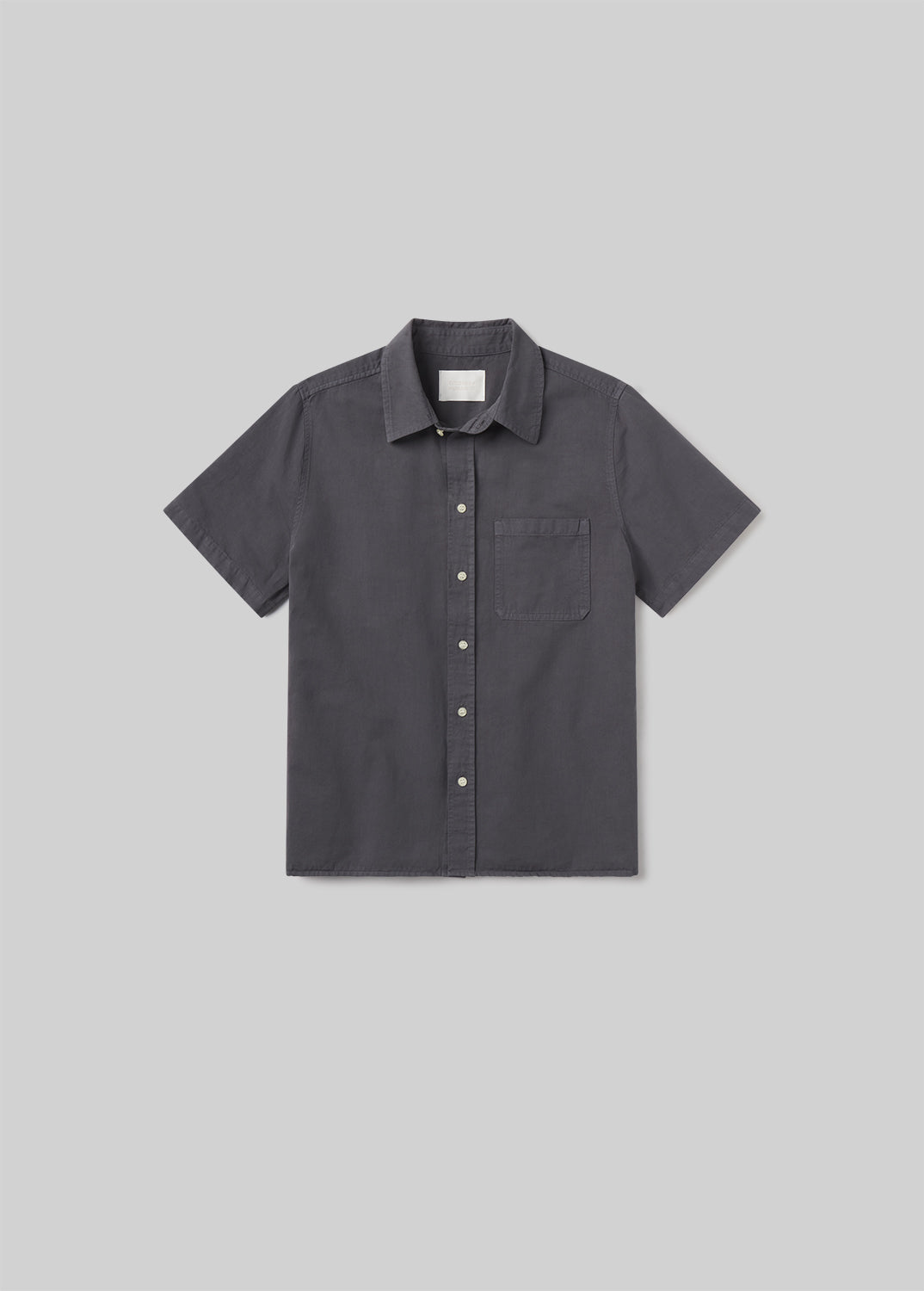 Short Sleeve Pocket Cairo Shirt in Slate flat