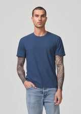 Everyday Short Sleeve Tee in Baltic front