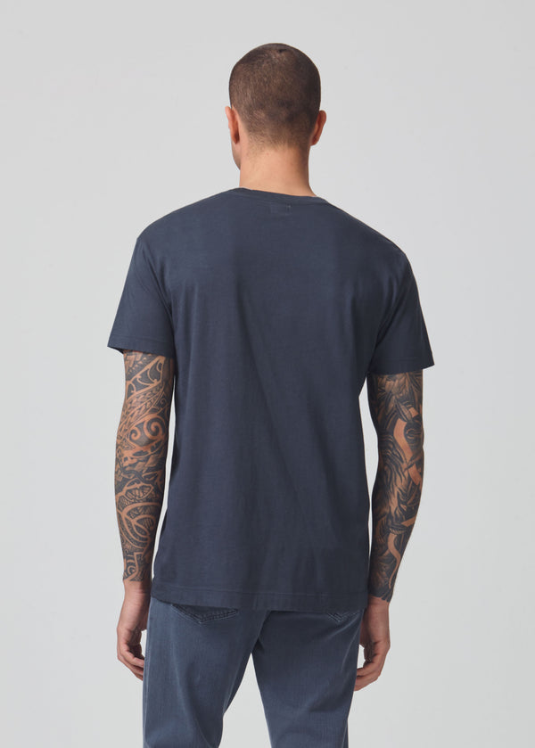 Everyday Short Sleeve Tee in Charcoal back