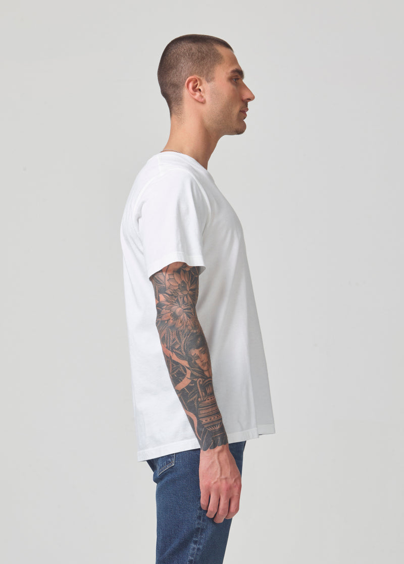Everyday Short Sleeve Tee in White side