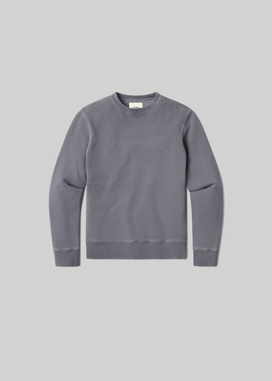 Vintage Crewneck Sweatshirt in Heron Grey flat