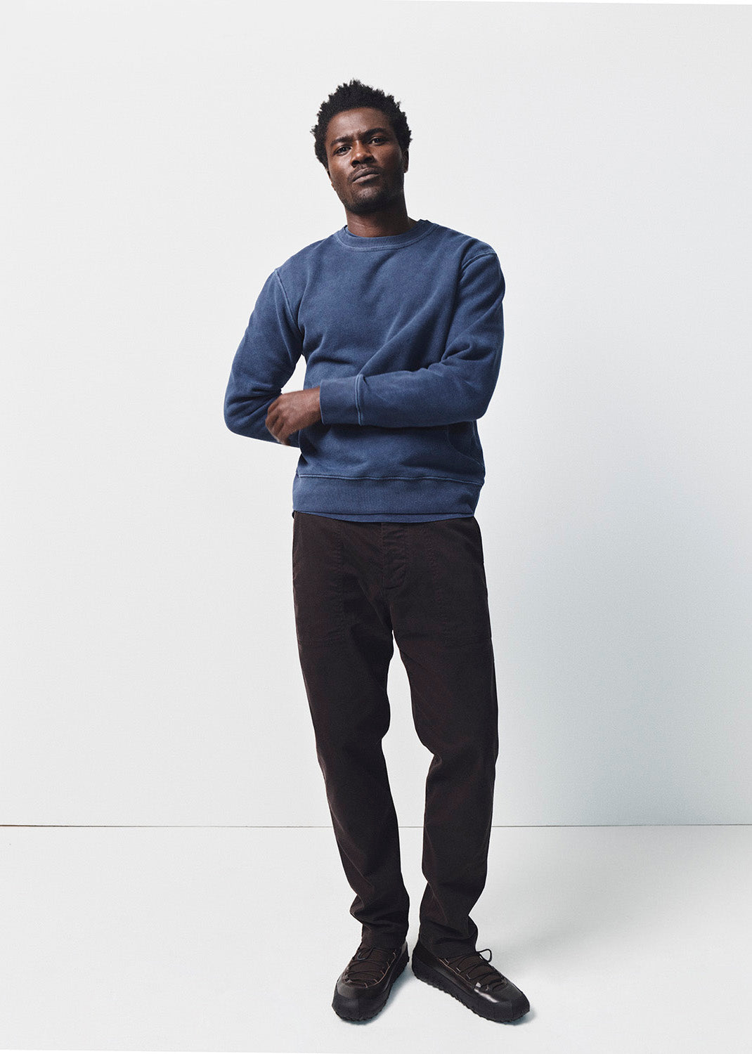 Vintage Crewneck Sweatshirt in Indigo