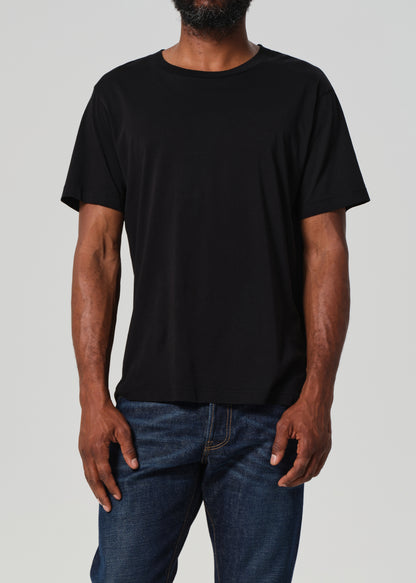 Everyday Short Sleeve Tee in Black front