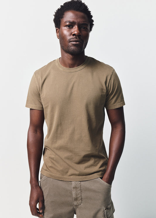 Everyday Short Sleeve Tee in Dark Khaki