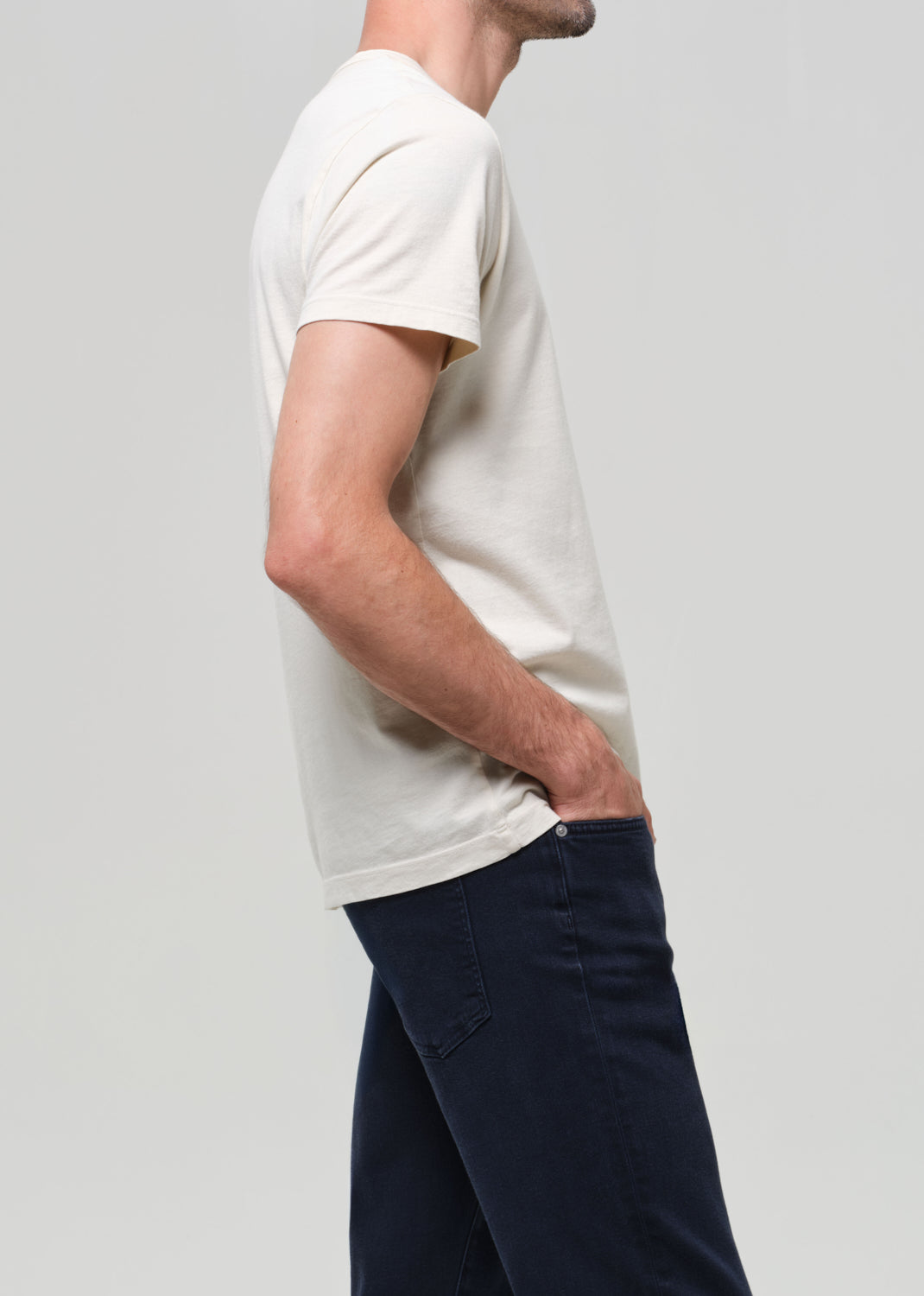 Everyday Short Sleeve Tee in Ecru – Citizens of Humanity