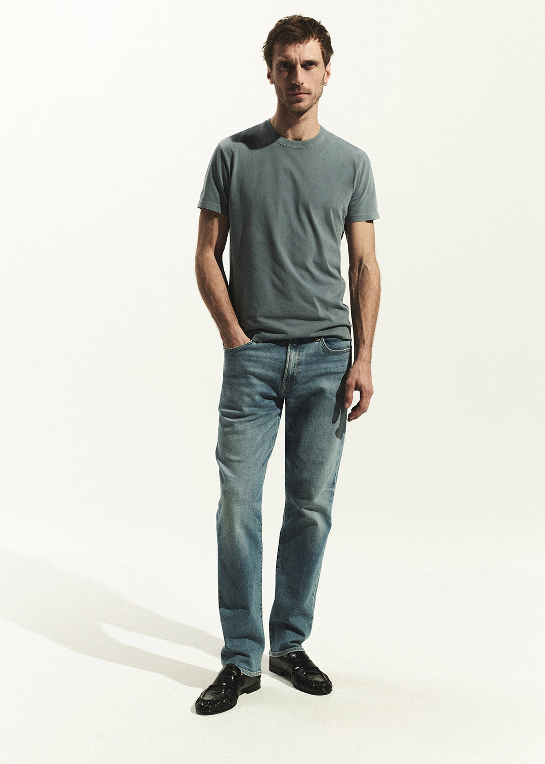 Everyday Short Sleeve Tee
In Stone Blue from Citizens of Humanity - $98