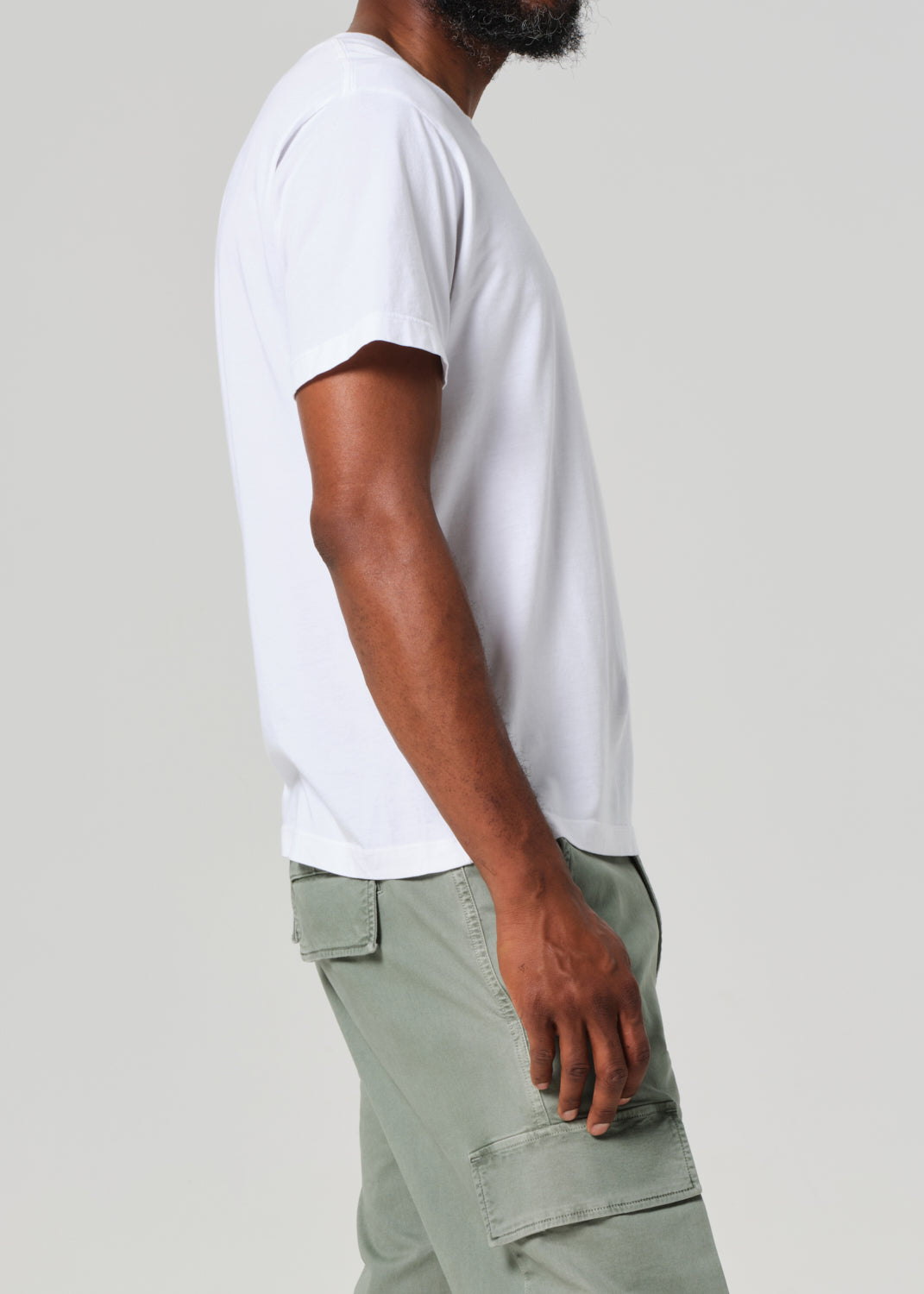 Everyday Short Sleeve Tee in White side