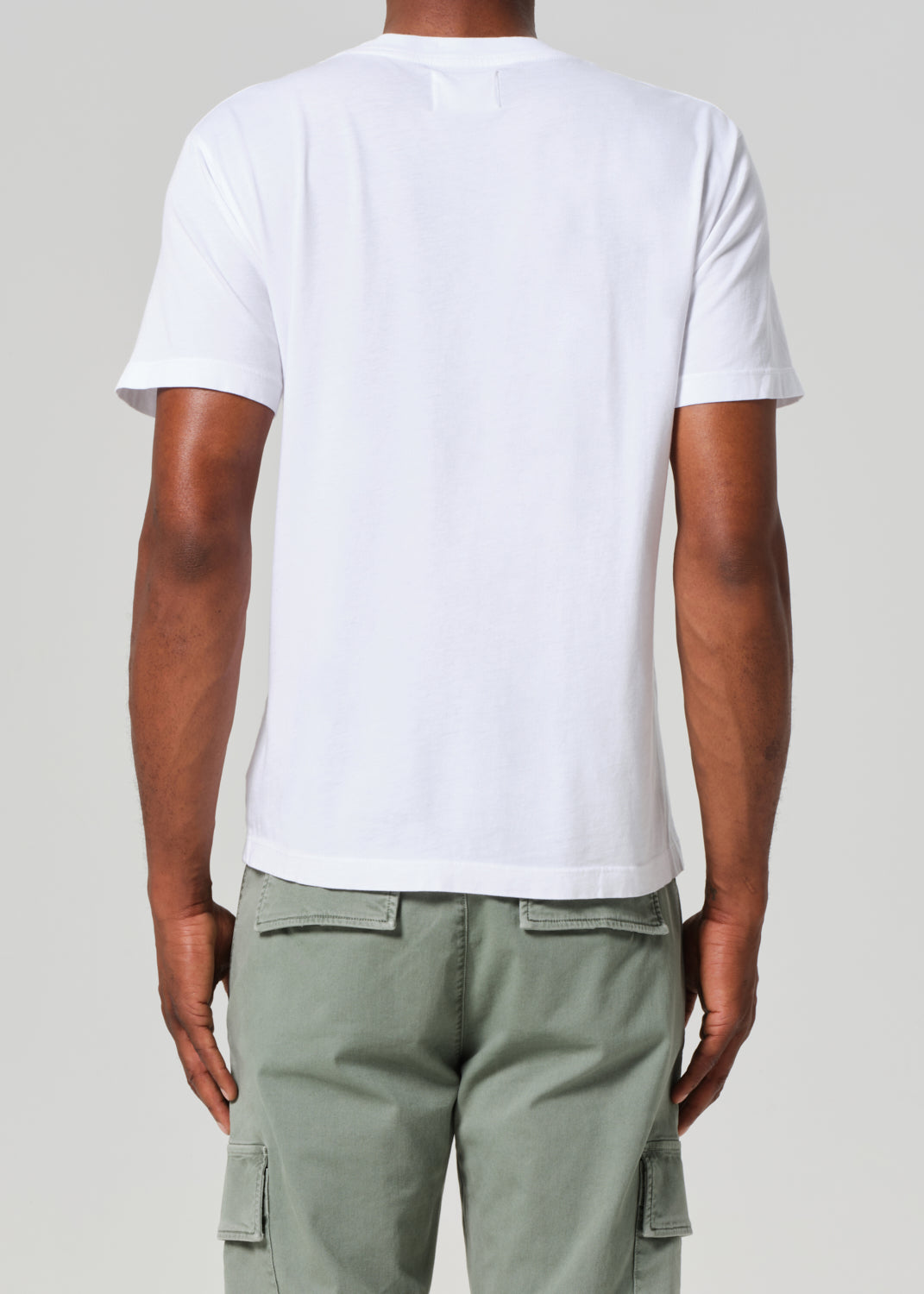 Everyday Short Sleeve Tee in White back