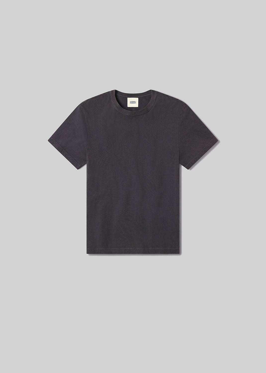 Everyday Short Sleeve Tee in Charcoal flat