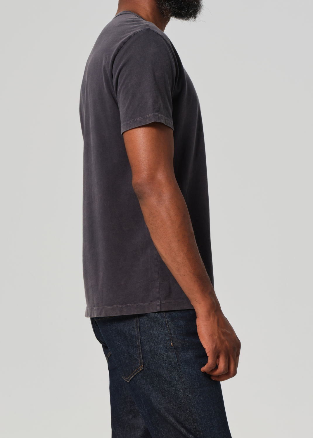 Everyday Short Sleeve Tee in Charcoal side