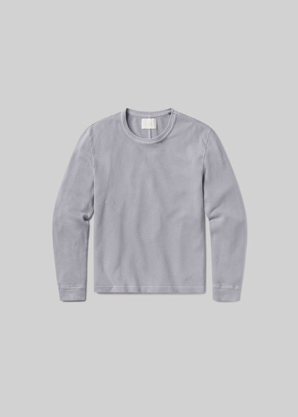 Waffle Crewneck in Stone Grey – Citizens of Humanity