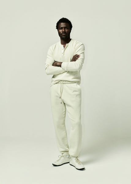 Waffle Three Button Henley in Plaster – Citizens of Humanity