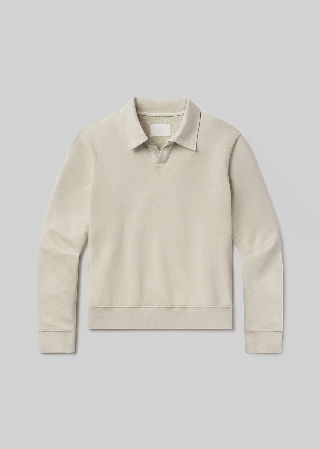 Abalone rugby pullover on grey background