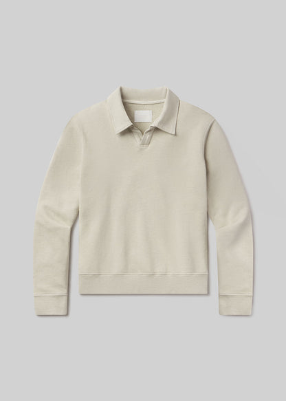 Abalone rugby pullover on grey background