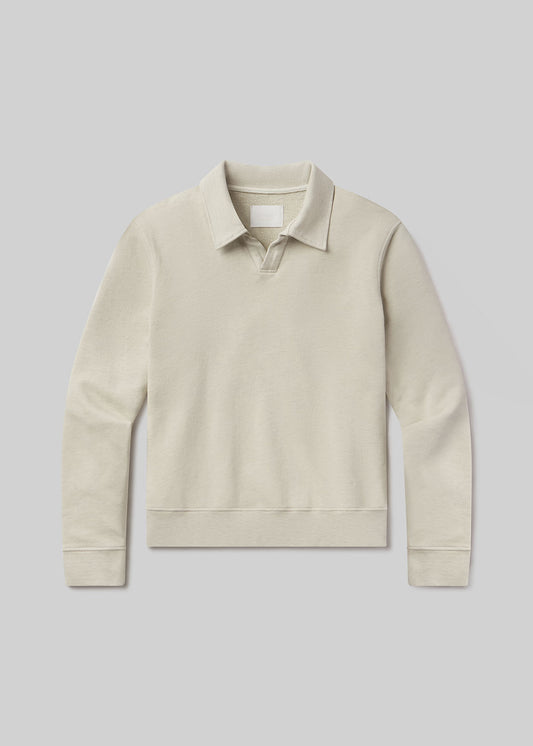 Abalone rugby pullover on grey background