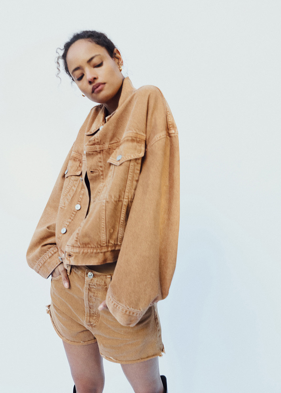 Quira Puff Jacket in Topaz