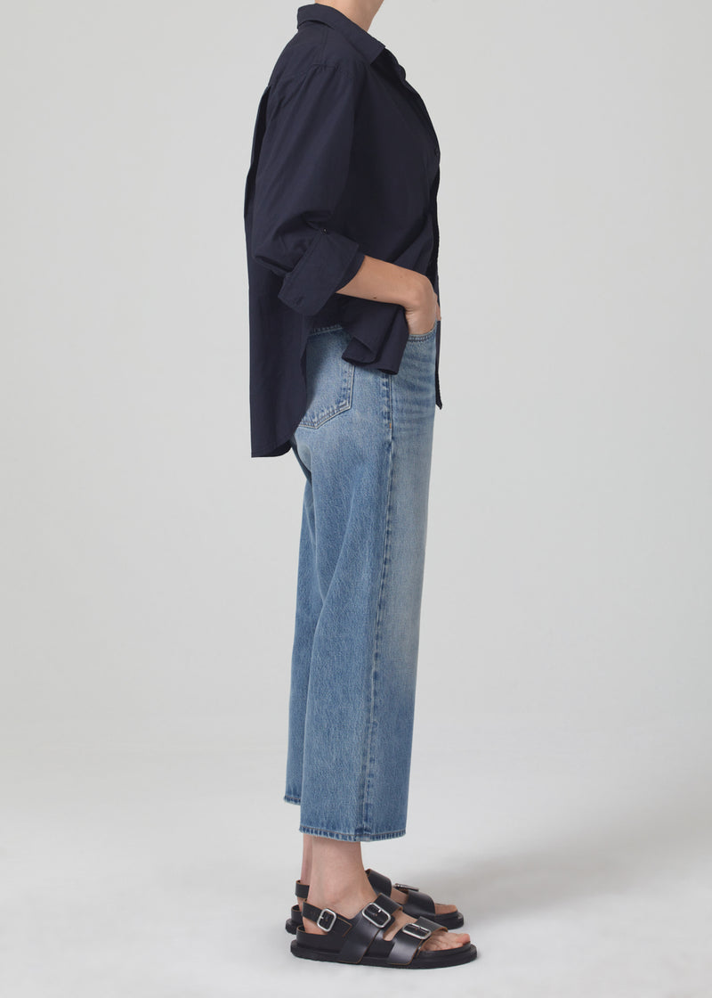 1980's Stonewash Gaucho Pants with Flaps and Metal Studs – Nomad Vintage