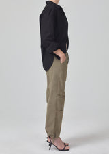 Luci Slouch Parachute Pant in Palmetto side