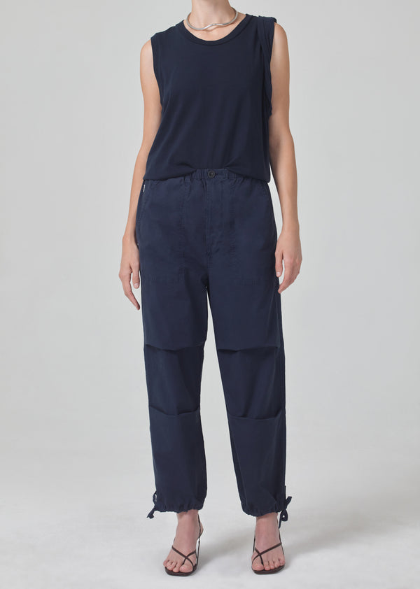 Luci Slouch Parachute Pant in Signal front