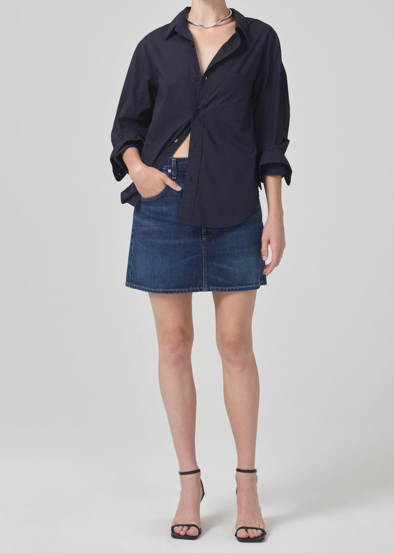 Eden A-Line Mini Skirt in Notions – Citizens of Humanity