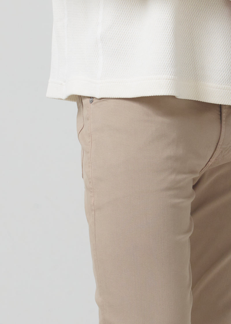 Gage Classic Straight 4 Way Stretch Twill in Gravel detail